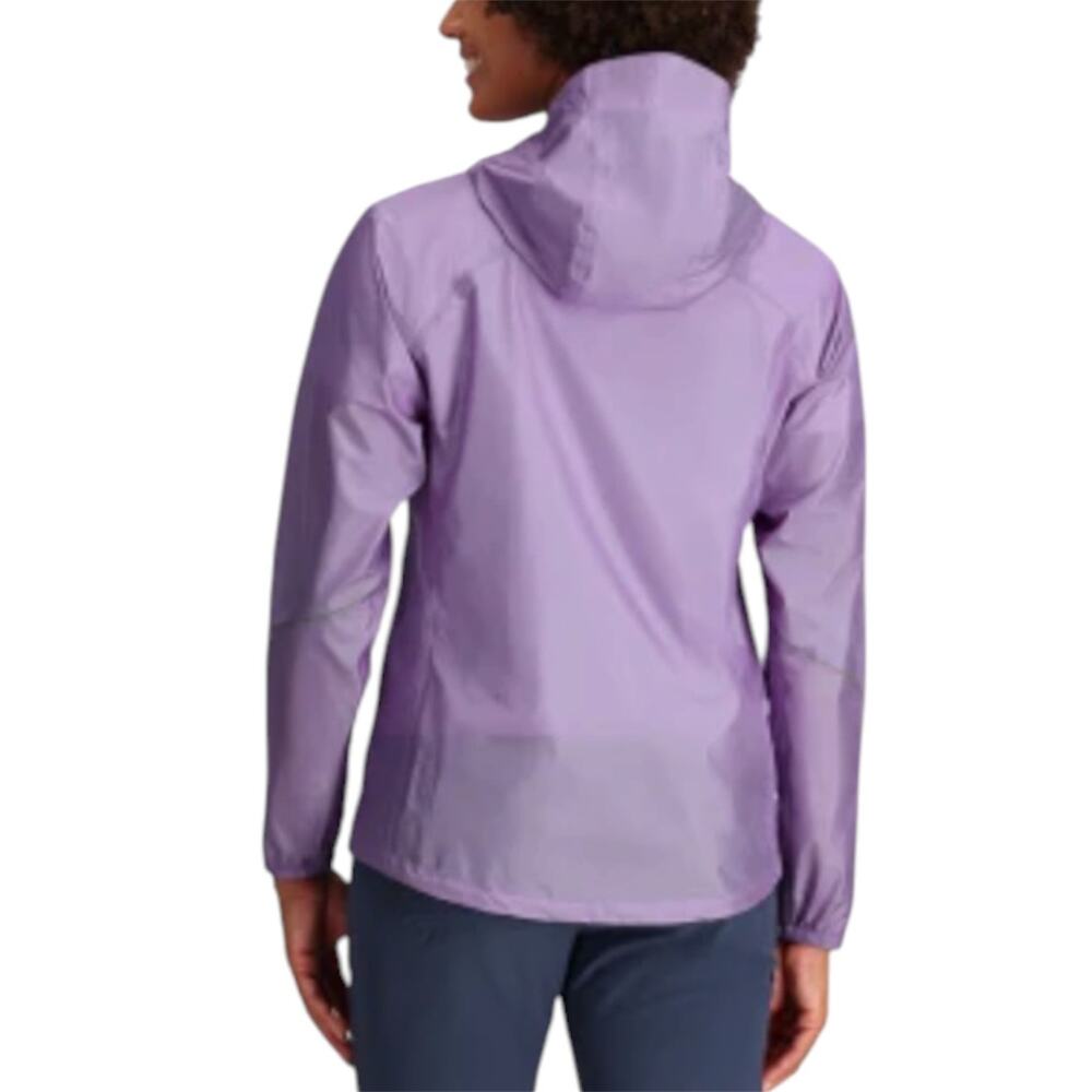 Outdoor Research Helium Purple Lavender Ultralight Waterproof Hooded Jacket XS - Picture 3 of 13